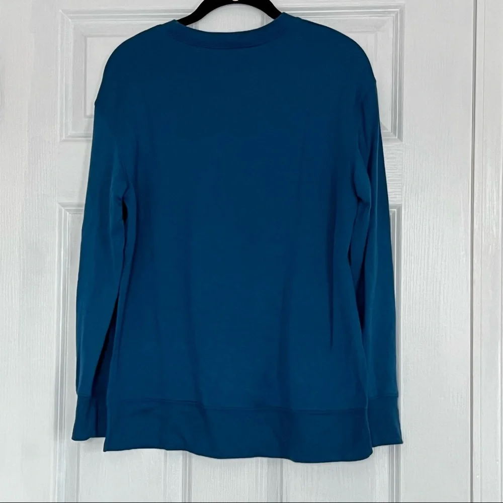 Soft JoyLab Split Hem Sweatshirt - Picture 2 of 3